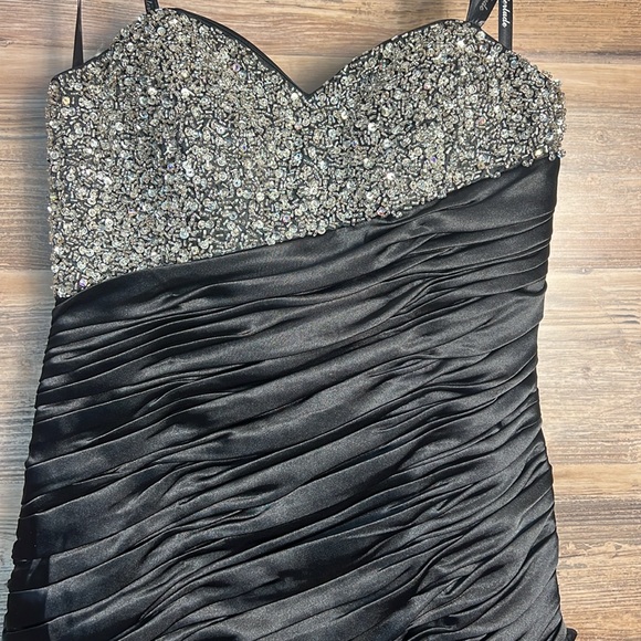 Interlude USA Strapless Back Jeweled Homecoming Dress Style 9817 NWT - Picture 2 of 5